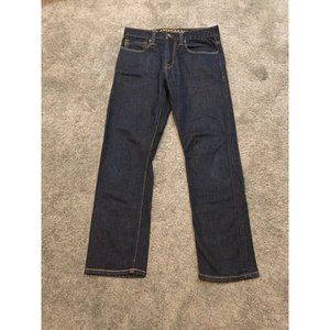 American Eagle Slim Fit Jeans Mens Size 28x28 Dark Wash Denim Casual Cotton Flex